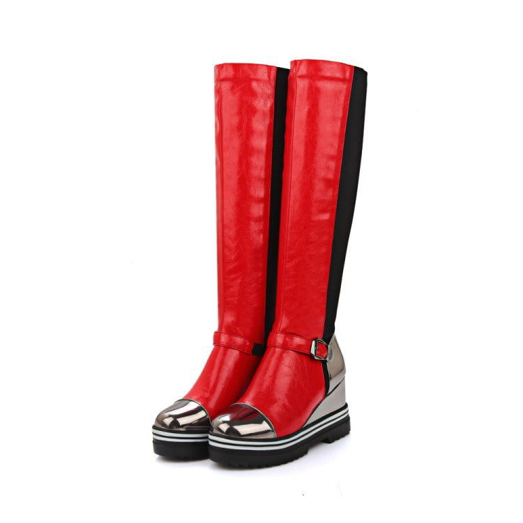 Jaqueta Retro Knee High boots