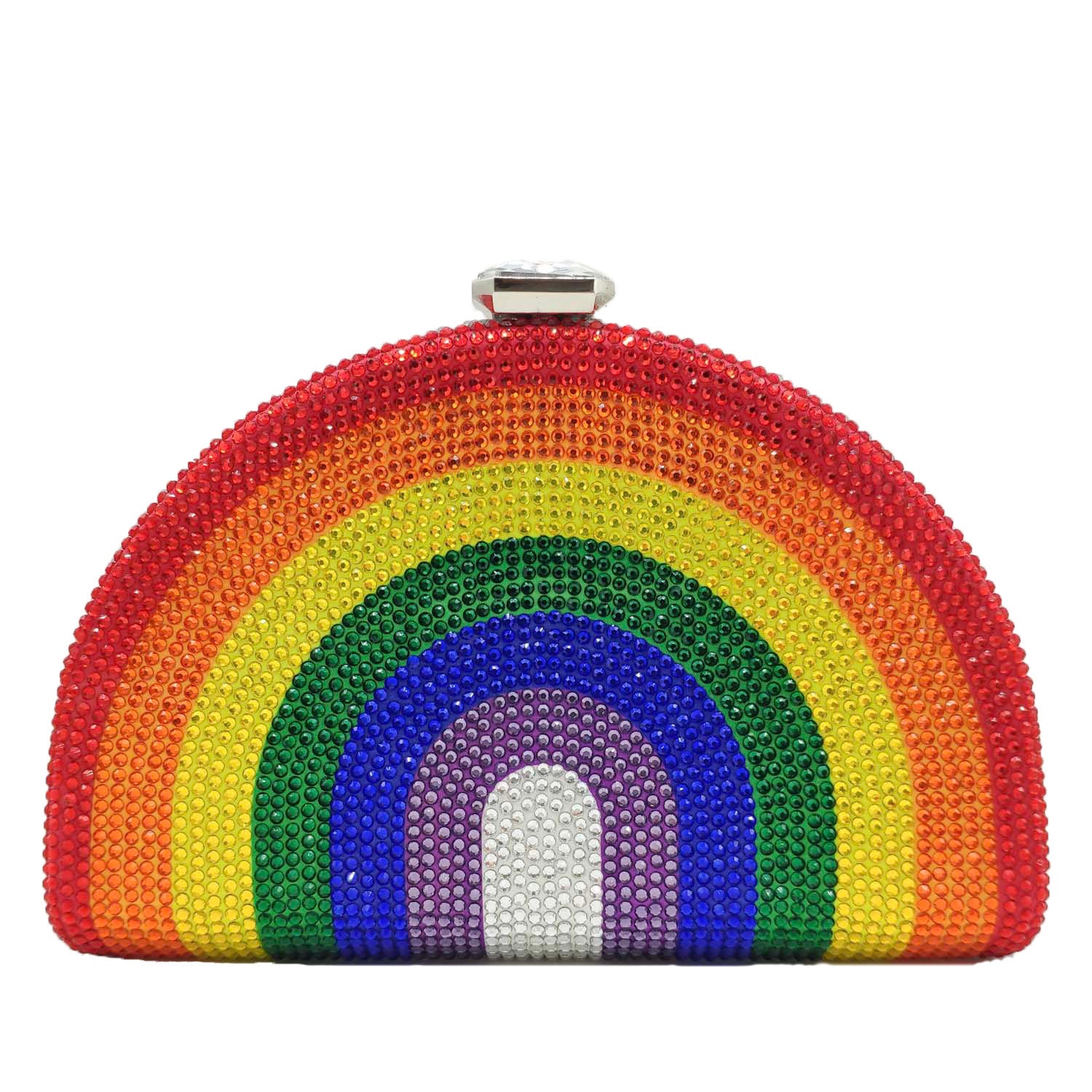 Hot Diamond Rainbow Frame Bag