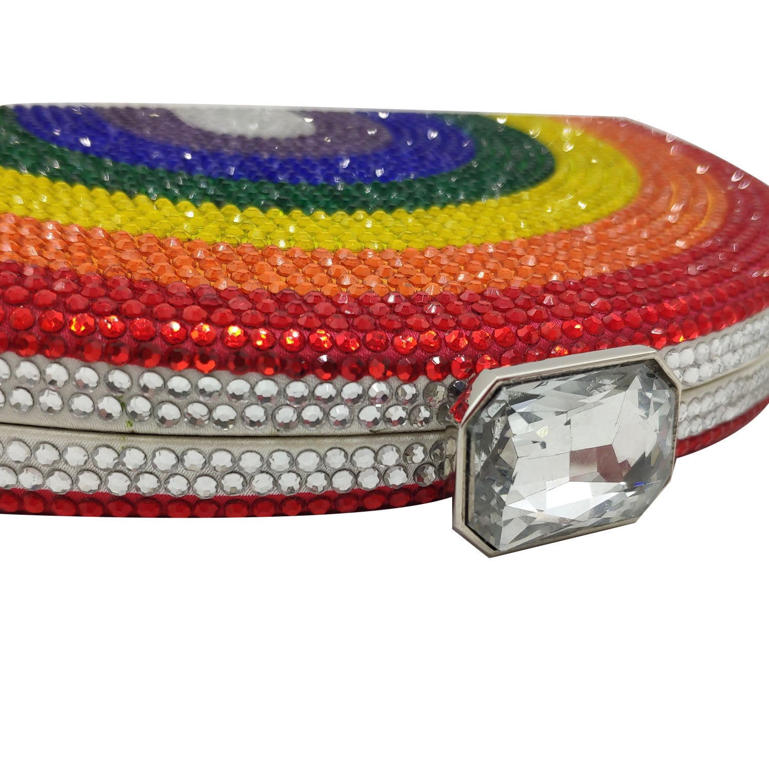 Hot Diamond Rainbow Frame Bag