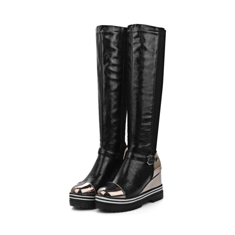 Jaqueta Retro Knee High boots