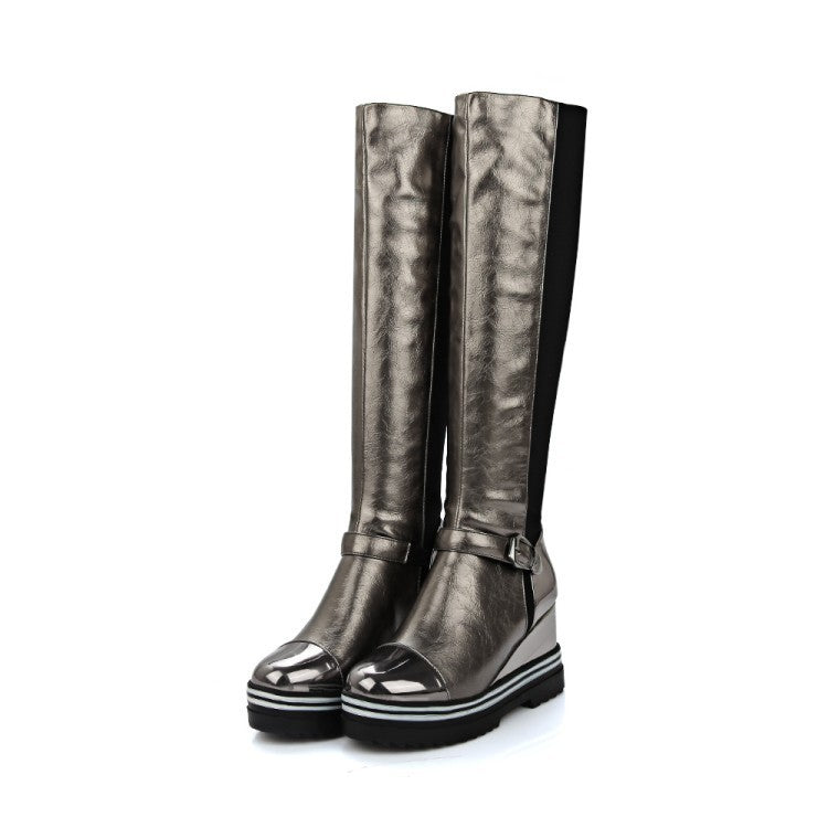 Jaqueta Retro Knee High boots