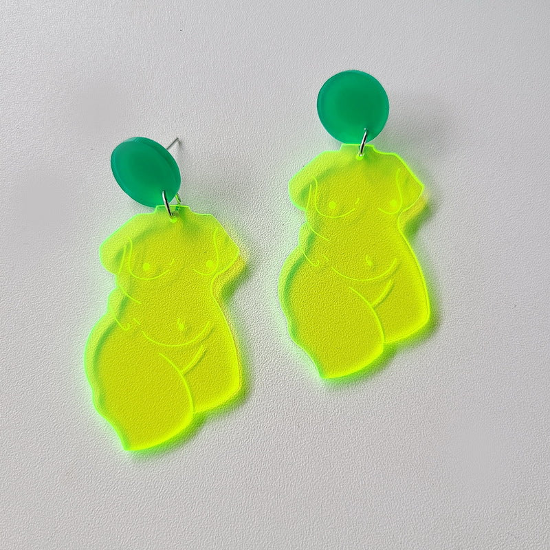 In My Body Acrylic Earrings