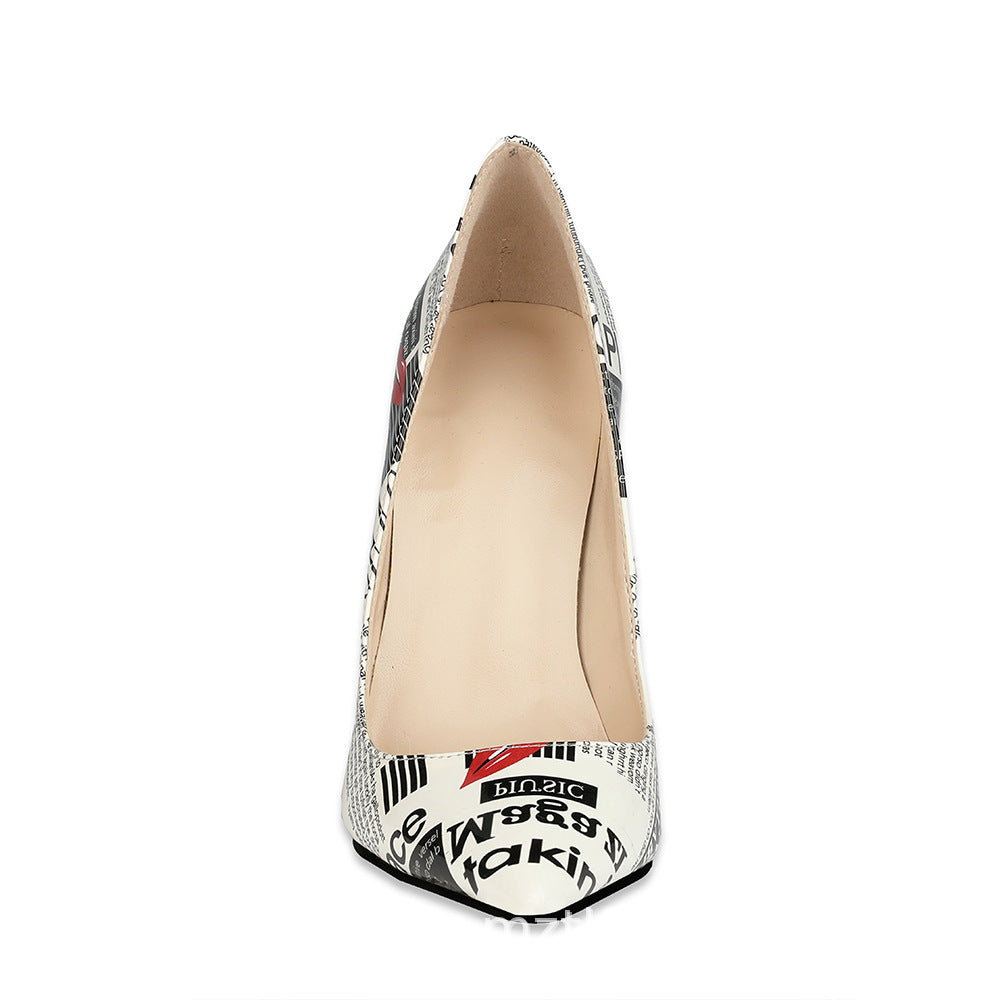 Denaye Read All About It Catwalk Pumps