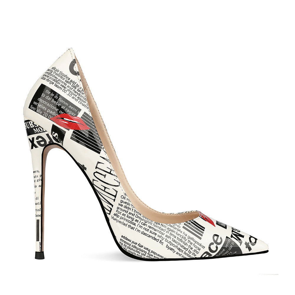 Denaye Read All About It Catwalk Pumps