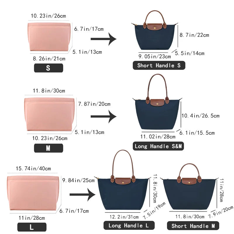 LongChamp Purse Organizer