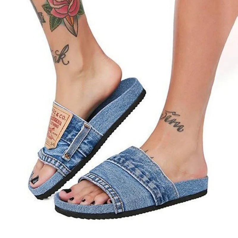 Cena Denim Me Flats