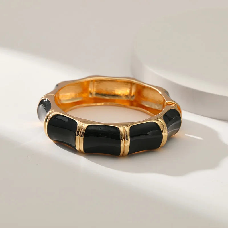 Bamboo Shape Bangle Bracelet