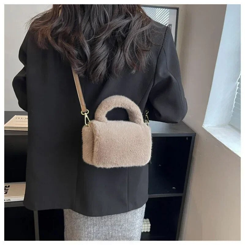 Faux Fur Doctor Bag