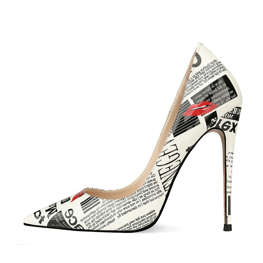 Denaye Read All About It Catwalk Pumps