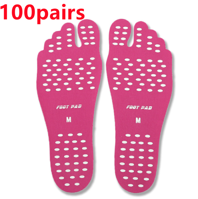 Invisible Beach Shoe Stickers