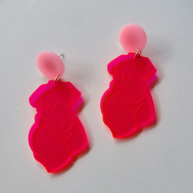 In My Body Acrylic Earrings