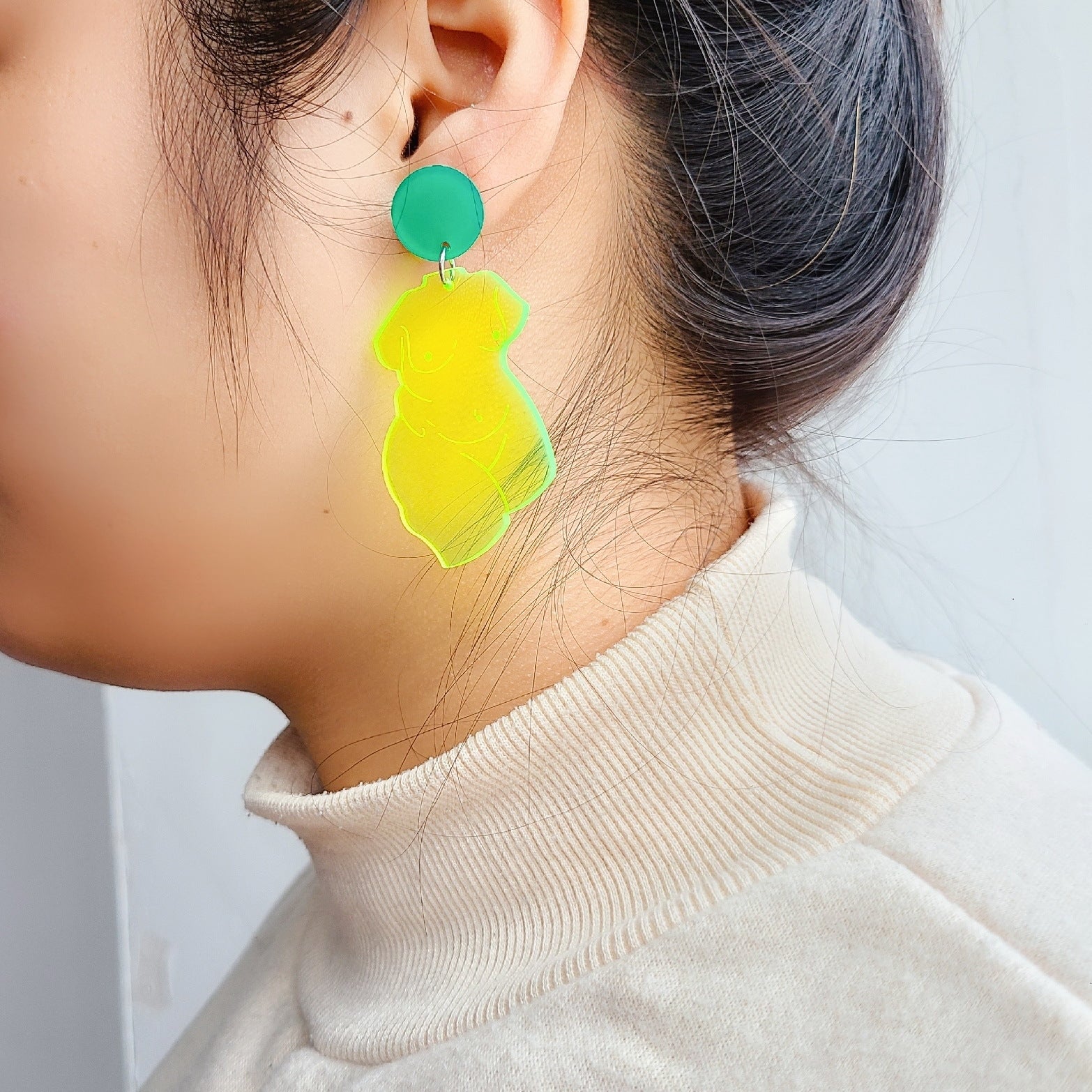 In My Body Acrylic Earrings