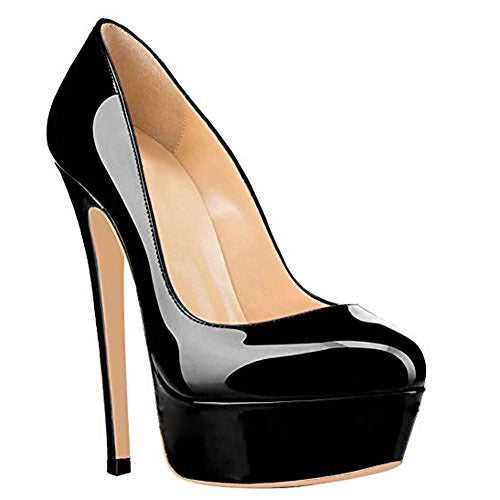 Shanique Baotou Round Toe Large Pumps