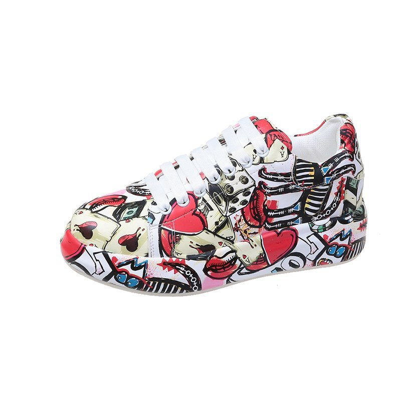 Tyqura Casual Graffiti Sneakers